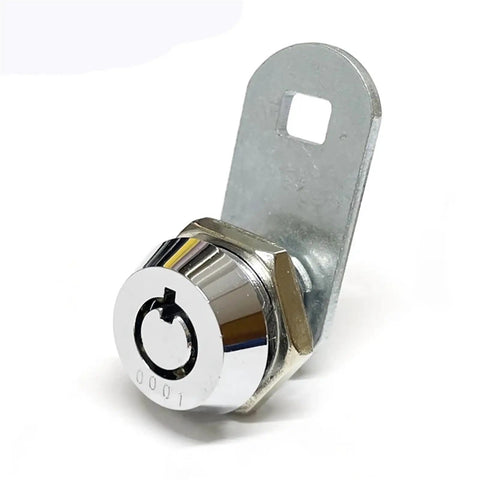Same Key Tubular Cam Lock For Doors, Mailboxes, Cabinets, Drawers, And Amusement Machines, Swivel Tongue Lock, Easy Install, 1001XS