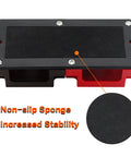 Rig Ready Beefed Up 400Amp 12 To 48Volt Tin Plated Copper Bus Bar With Eight M10 Studs For Hassle Free Battery Junction Independent Solar Build, featuring non-slip sponge.