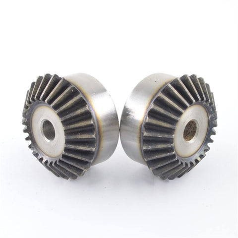 Bevel Gear 1 To 1 2.5 Module Steel 45 Gear With 15T 16T 17T 18T 30 Teeth, 90 Degree Transmission Gear For Geared Motors