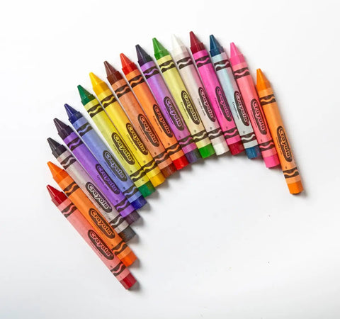 256 Count Triangular Crayons Bulk Pack With 16 Colors For Classrooms And Kids, Kid Friendly Grip