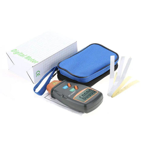Non Contact Photo Tachometer Handheld Digital LCD RPM Tester With Speed Gun MPH For Small Engines Gearhead Friendly, Wide Range From 2.5 RPM To 99999 RPM, High Resolution 0.1 RPM Or 1 RPM, Accurate Non Contact Tach Meter