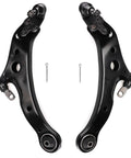 Toyota Avalon Camry Front Lower Control Arm Kit Two Piece With Ball Joint Right And Left Beefed Up Front Suspension Replacement Fits 2005 To 2018 Avalon And 2007 To 2017 Camry black steel pair