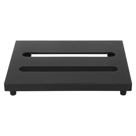 Sturdy 14 By 10.6 Inch Guitar Pedal Board With Carry Bag Angled Eight Degrees For Easy Access Fits Six To Eight Effects Pedals Steel