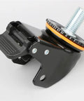 Heavy Duty Caster Wheels With M Threaded Stem Swivel Casters And Brakes For Furniture Workbenches Carts And Garages