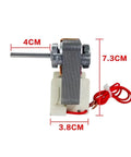 23W Cooling Fan Motor For Refrigerators And Freezers High Efficiency Refrigerator Radiator Fan Replacement Durable Spare Part For Fridge Cooling System, 7.3cm motor
