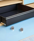 Pro Grade Heavy Duty Hidden Folding Table Leaf Hinges 4 Pack Zinc Alloy Concealed 90 Degree Flush Cabinet Door Hinges in use