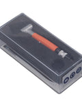 Top Tier Pneumatic Die Grinder Pumping Out Lightning Fast 50000 RPM In A Compact Pencil Handle, shown in protective packaging.