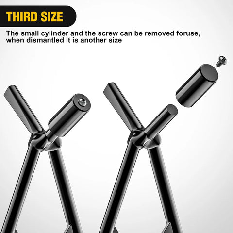 Universal Dirt Bike Kickstand Holder Triangle Side Stand For 80-500Cc Motocross Enduro Supermoto Pit Bike, disassembled view