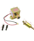 Beefed Up 12V Universal In Line Electric Fuel Pump Kit For Gas Diesel Engines With In Tank Design Installation Kit Included Durable Metal Body