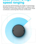 G2 Lidar Range Finder Sensor Module 12 Meter Range With 5K Hz Ranging Frequency For Indoor Use 360 Degree Scanning