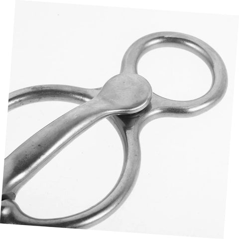 Heavy Duty Stainless Steel Horse Tie Down Ring Cross Tie Ring For Trailers Durable Clip Tack Supplies close-up