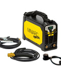 Rogue 180i Stick Welder With Dual Voltage, Adjustable Hot Start And Arc Force, 6010 Mode, Power Factor Control displayed