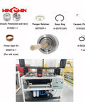 Waterjet cutting machine outlet poppet check valve No. 011039-1 with installed unit, WINWIN