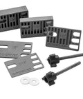 Beadlock Dowel Joinery Spacer Kit With Three Wing Knobs And Washers Adjustable Mortise Centering For Woodworking Jigs Includes Spacers