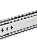 Heavy Duty Three Rail Drawer Slides With Soft Close Ball Bearing Runners Glide Like Butter Smoothly For RV Setup 53 Mm Wide steel drawer slide with ball bearings