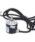 Industrial Full Shaft Encoder Built Tough With Durable Materials Three Phase Precision Encoder For Motor Reducer Systems And Office Automation Solid Wave Design For Stable Readouts