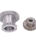Boss Grade Mini Lathe Gear Set For CJ0618, Metal Replacement Gears Kit In Multiple Sizes, Rustproof HT250 Gray Iron