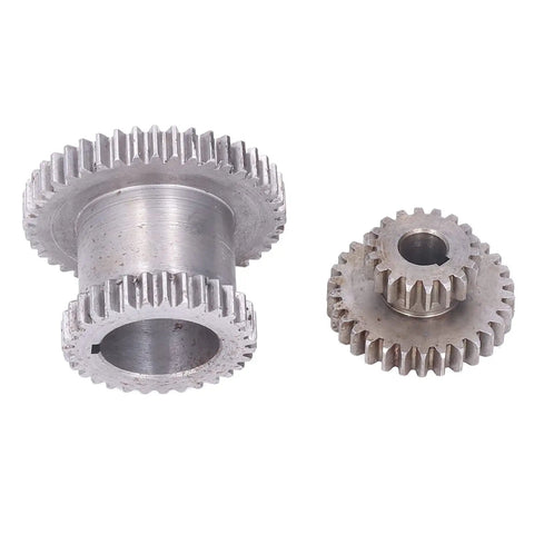 Boss Grade Mini Lathe Gear Set For CJ0618, Metal Replacement Gears Kit In Multiple Sizes, Rustproof HT250 Gray Iron