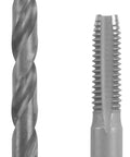 3/8-16 Plug Tap and 5/16 Inch Drill Bit Combo Set for Fast Clean Holes and Precise Right Hand Threads, Metalworking Kit