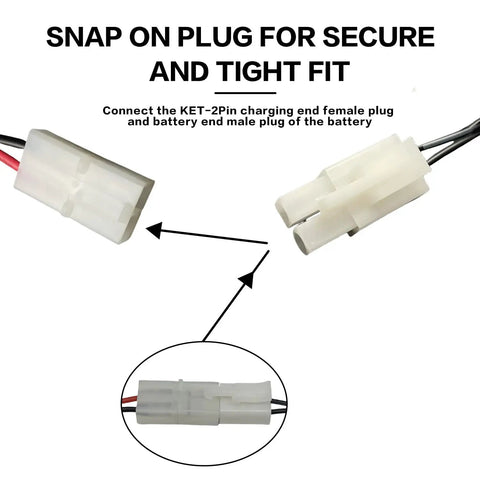 9.6V NiMH NiCd Battery Charger Cable With Tamiya Plug for secure and tight fit connection