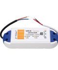 LED Driver 6.3A 72W Power Supply Transformer 90 240V AC To 12V DC For LED Strips Bulbs Computer Projects Industrial Outdoor Lighting Applications Pro Grade High Power Reliable Converter For Home Garage Workshop, white plastic unit with wires