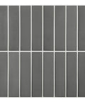 3D Matte Green Peel And Stick Tiles Pack Of Ten Eleven Point Eight Inch Square PVC Backsplash Tiles for Kitchen and Bathroom installation view