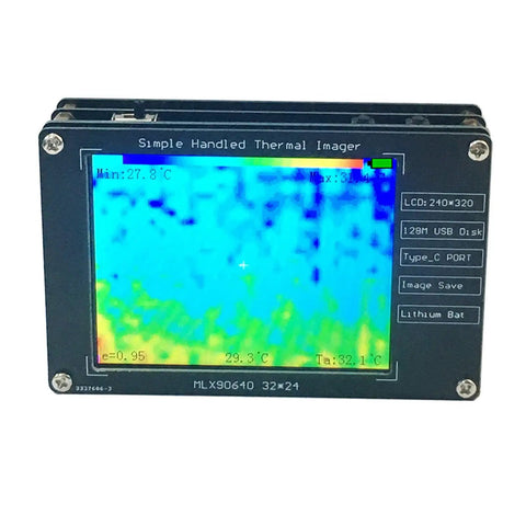Portable Infrared Thermal Imager With 24 By 32 Pixel MLX90640 Sensor Non Contact Temperature Tester High Accuracy Camera