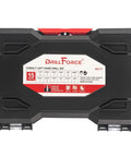 Left Hand Drill Bit Set 15 Pcs M35 Cobalt For Removing Broken Stubs Bolts And Screws Reverse Twist Bits case