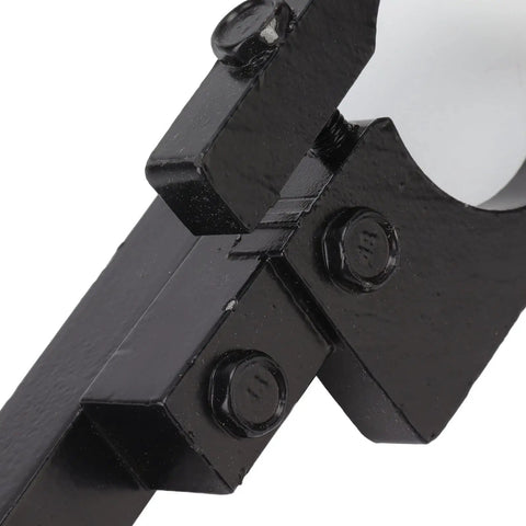 Close-up of Badass Heavy Duty Belt Sander Attachment For 100 And 125 Mm Angle Grinders showing steel body and bolts.