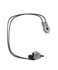 Direct Fit Heater And AC Mode Selector Switch For Ford Focus And Transit Connect Climate Knobs With Yh1624 OEM, gray switch with wires.