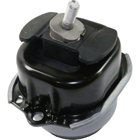 Top Shelf Motor Mount Replacement For BMW Rides Driver Or Passenger Side Heavy Duty Engine Support Bracket close-up view of steel mount.