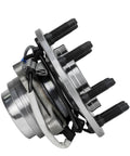 Front view of Front Wheel Bearing Hub Assembly Replacement For GMC Savana 2500 and Chevrolet Express 2500 3500 4500 RWD with 8 stud design.