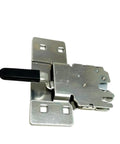 Heavy Duty Forklift Spare Parts Lock 0009311067 for pallet jack and lift truck, durable steel construction, side view