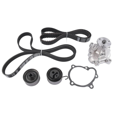 Hot Deal For Opel Astra H And Zafira B 1.7 CDTi Timing Belt V-Belt Pulleys Set Guide Kit Perfect Fit Engine Sync Keeps Power Flow Smooth And Reliable Without No Stress Or Returns, timing belt kit with pulleys, gasket, and water pump