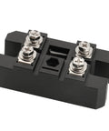 MDQ-100A Single Phase Bridge Rectifier Diode Module 1600V 100A with four terminal blocks, copper base plate, black casing