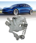 Heavy Duty Cooling Water Pump And Heat Pump Lines For Tesla Model 3 and Y, white polyamide housing with connectors.