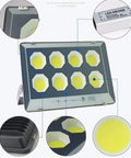 JUDYSSY Led Floodlight Led Outdoor Floodlight with multiple LED chips and durable design for efficient outdoor lighting.