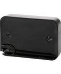 Vibration Activated Hour Meter For Gas And Diesel Engines Generators Lawn Mowers And More With Digital LCD Display No Wiring Needed Plug And Play Activation For Quick Setup And Accurate Run Time Tracking black plastic rear view