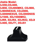 Speed Control Lever Fader Knobs Replacement Push Rod Caps Made From Hard Rubber for DJ Controllers and Mixers with models listed.