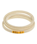 Industrial Sewing Machine Belt 41 Inch Outer Girth V Belt, Rubber Triangle Cross Section, 10mm Top Width, 6mm Thick, High Temp Wear Resistant