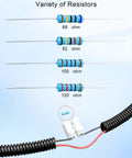 Various resistors for Muzzler Harness Disable Kit For Honda 3 5L V6 Engine That Keeps All Cylinders Active And Beefed Up Power