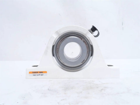 Wide Inner Ring Housed Ball Bearing Unit For Industrial Equipment Heavy Duty Sealed Housing With AAM AG Compatibility