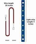 LED Light Kit For Adventurer 5M And 5M Pro 3D Printer Enclosures, 24V White Strip Lights With 7 LED Beads, Light Board, Cable
