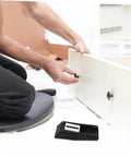 Installing Rubber Toggle Latches For Storage Boxes And Cabinets, Noise Reducing Draw Catch visible, Easy Install 2 Pack