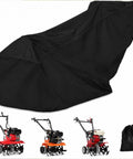 Beefed Up Heavy Duty Walk Behind Tiller Cover For 21A-25MB000 20 With Extended Handles And Rear Engine, 420D Water Resistant Fabric, covering tiller