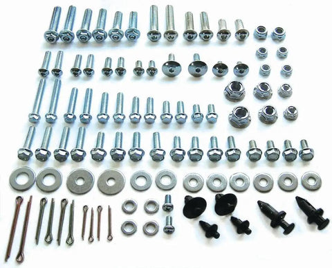 Track Pack Kit For ATV With 98-Piece Heavy-Duty Factory Style Hardware Set Including M8 Bolts, Fuji-Lock Nuts, Screws And Washers
