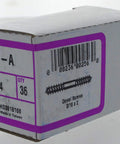 Box of Heavy Duty Zinc Plated Carbon Steel Double End Dowel Screws 3 16 X 2 Inch for wood furniture builds.
