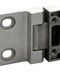 Rock Solid 304 Stainless Steel Cabinet Hinge For Industrial Chassis Machine Tool Doors showing solid hinge design and mounting holes.