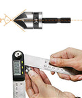 5-piece 82° countersink drill bit set with 1/4" hex shank; sizes 1/4"–3/4" for metal, wood and plastic.