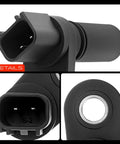 Engine Camshaft Position Sensor For Ford And Lincoln Vehicles - Plug-And-Play Replacement Sensor For Crown Victoria, E Series Vans, Econoline, E-150, E-250, E-350, black plastic 2-pin connector